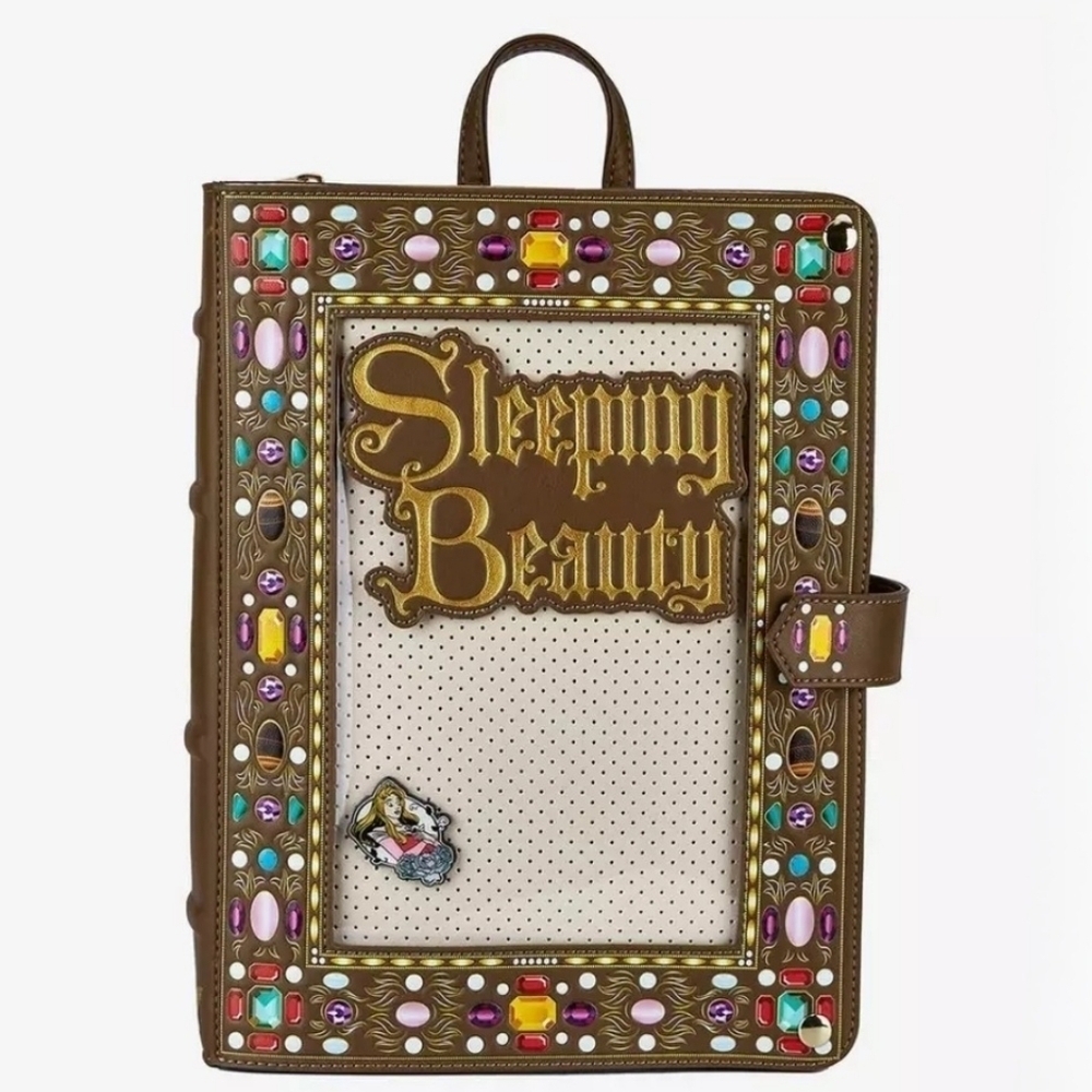 Loungefly Sleeping Beauty Pin Collector Backpack